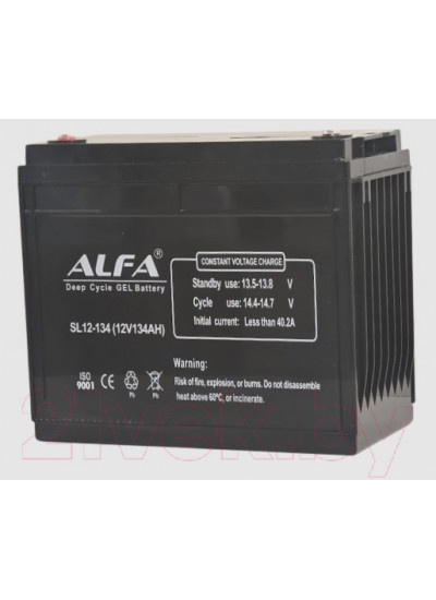 Аккумулятор лодочный ALFA battery SL12-134 (134 А/ч)