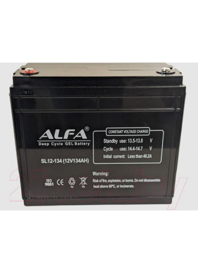 Аккумулятор лодочный ALFA battery SL12-134 (134 А/ч)