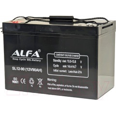 Аккумулятор лодочный ALFA battery SL12-90 (90 А/ч)