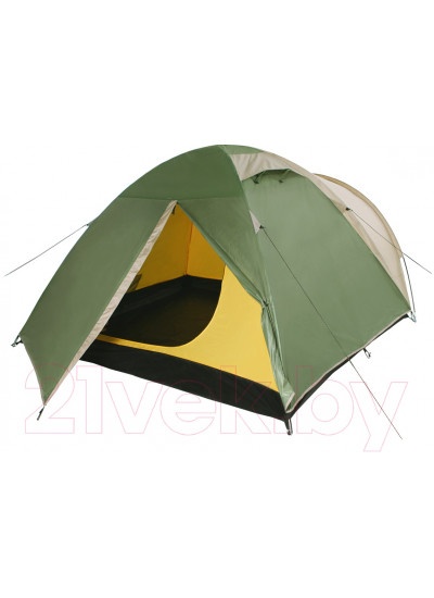 Палатка BTrace Canio 3 / T0232 (зеленый/бежевый)