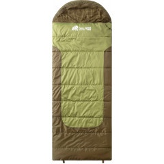 Спальный мешок RSP Outdoor Chill 400 / SB-СH-2Х200-GNBR-L (зеленый/коричневый)