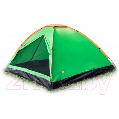 Палатка Sundays Simple 4 ZC-TT004-4 (зеленый/желтый)