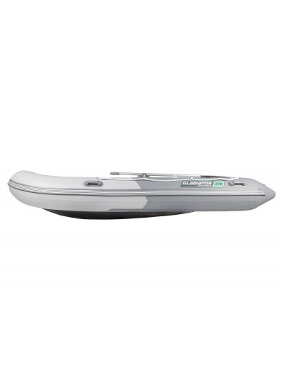 Лодка ПВХ GLADIATOR B370 светло-серый/серый