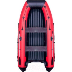 Лодка ПВХ Kitt Boats 350 НДНД (черный/красный)