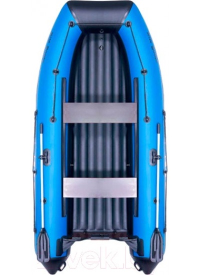 Лодка ПВХ Kitt Boats 370 НДНД (черный/синий)