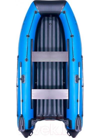 Лодка ПВХ Kitt Boats 390 НДНД (черный/синий)