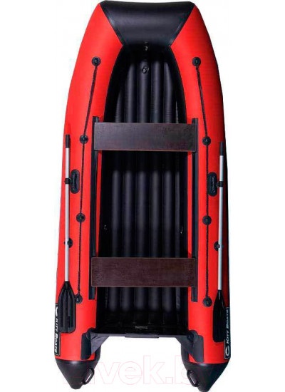 Лодка ПВХ Kitt Boats 320 НДНД (черный/красный)
