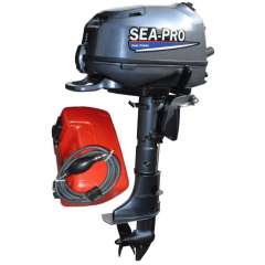 Мотор лодочный Sea-Pro F5S + Бак 12 литров