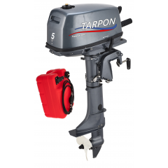 Мотор лодочный Tarpon Т 5S + бак 12 литров