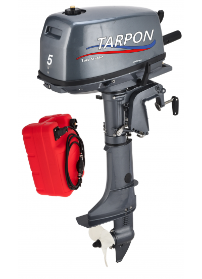 Мотор лодочный Tarpon Т 5S + бак 12 литров