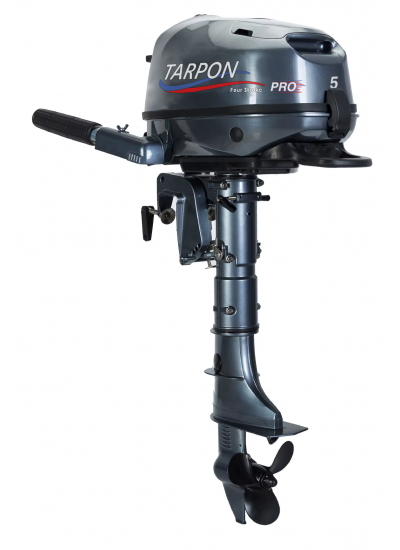 Мотор лодочный Tarpon F5S PRO + бак 12 литров