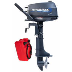 Мотор лодочный Yadao 5.0 + бак 12 литров