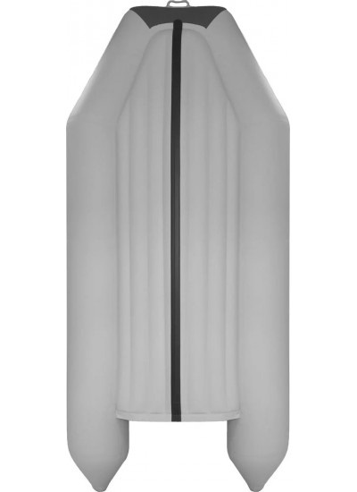 Лодка ПВХ Аква 3400 НДНД светло-серый / графит