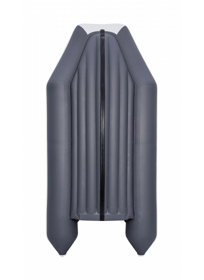 Лодка ПВХ АКВА 3200 НДНД графит / светло-серый