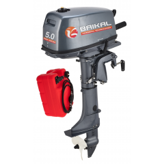 Мотор лодочный Байкал T5.0 PRO SERIES с выносным баком 12л