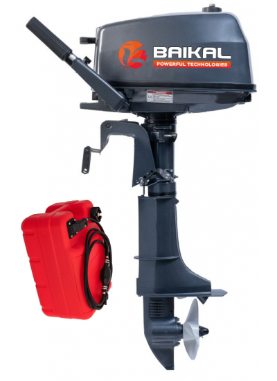Мотор лодочный Байкал T5.0 с выносным баком 12л