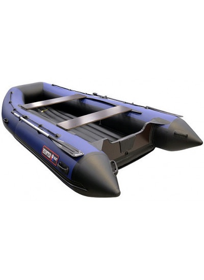 Лодка ПВХ Хантер 360 А синий/черный