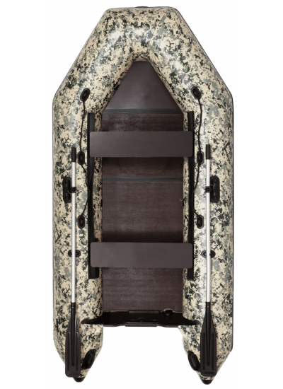 Лодка ПВХ Нельма M-310 камуфляж с пол-книгой