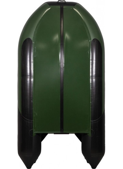 Лодка ПВХ Ривьера Максима 3400 СК "Комби" зелено-черный
