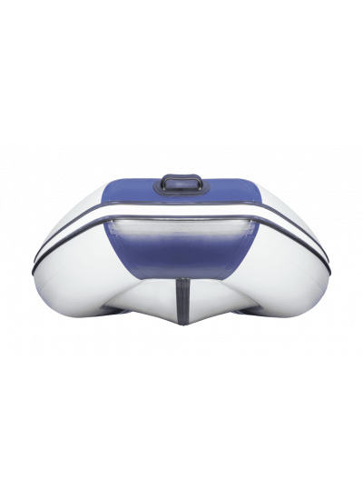 Лодка ПВХ Ривьера Компакт 3400 СК "Комби" светло-серый/синий