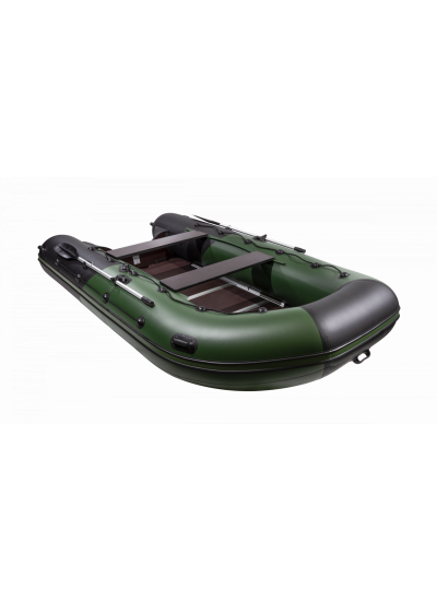 Лодка ПВХ Ривьера Максима 3800 СК "Комби" зелено-черный