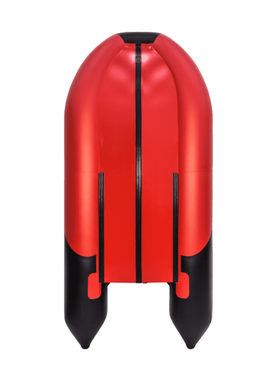 Лодка ПВХ Ривьера Компакт 3400 СК "Комби" красный/черный