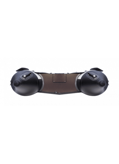 Лодка ПВХ Ривьера Компакт 3200 СК "Касатка" светло-серый/черный