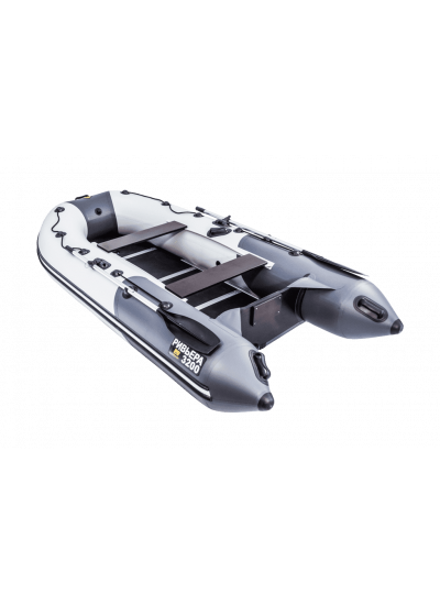 Лодка ПВХ Ривьера Компакт 3200 СК "Комби" светло-серый/графит Лодка ПВХ Ривьера Компакт 3200 СК "Комби" светло-серый/графит