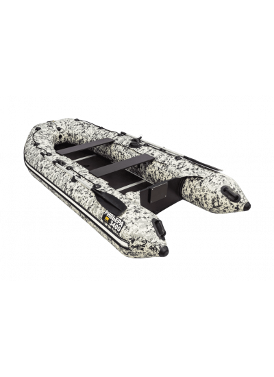 Лодка ПВХ Ривьера Компакт 3400 СК "Камуфляж" пиксель