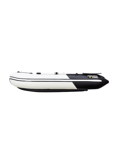 Лодка ПВХ Ривьера Компакт 2900 НДНД "Комби" светло-серый/черный