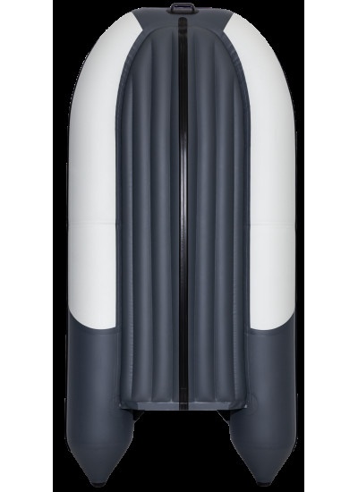 Лодка ПВХ Ривьера Компакт 3200 НДНД "Комби" светло-серый/графит