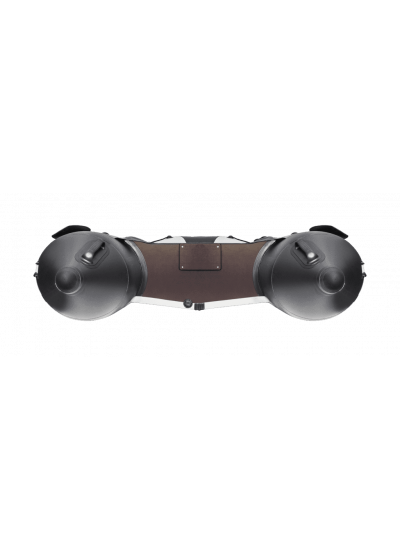 Лодка ПВХ Ривьера Компакт 2900 СК "Касатка" светло-серый/чёрный