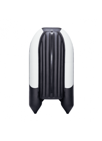 Лодка ПВХ Ривьера Компакт 2900 НДНД "Комби" светло-серый/черный