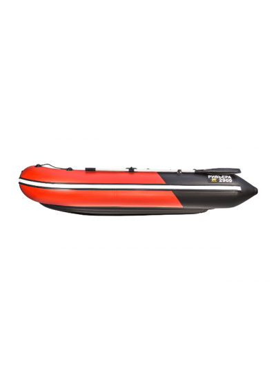 Лодка ПВХ Ривьера Компакт 2900 НДНД "Комби" красный/черный