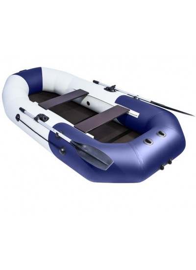Лодка ПВХ Таймень N 270 С "Комби" светло-серый/синий Лодка ПВХ Таймень N 270 С "Комби" светло-серый/синий