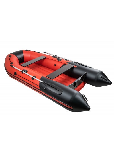 Лодка ПВХ Таймень NX 3200 НДНД "Комби" красно-черный
