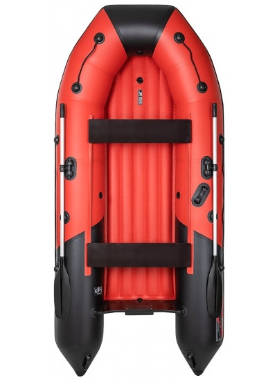 Лодка ПВХ Таймень NX 3200 НДНД "Комби" красно-черный
