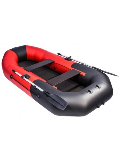 Лодка ПВХ Таймень N 270 С "Комби" красный/черный