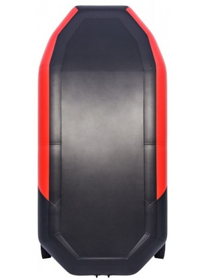 Лодка ПВХ Таймень N 270 С "Комби" красный/черный