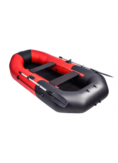 Лодка ПВХ Таймень N 270 "Комби" красный/черный Лодка ПВХ Таймень N 270 "Комби" красный/черный