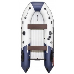 Лодка ПВХ Таймень NX 2900 НДНД "Комби" светло-серый/синий