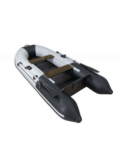 Лодка ПВХ Таймень NX 2850 СК "Комби" светло-серый/черный