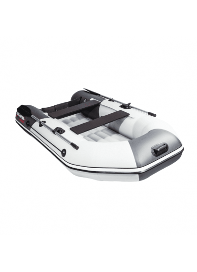 Лодка ПВХ Таймень NX 2800 НДНД "Комби" светло-серый/графит