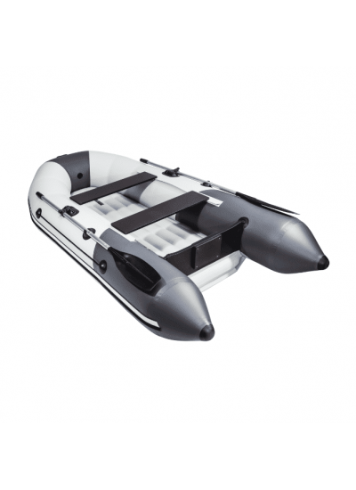 Лодка ПВХ Таймень NX 2800 НДНД "Комби" светло-серый/графит