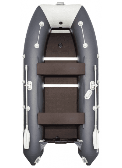 Лодка ПВХ Таймень LX 3600 СК Графит/светло-серый