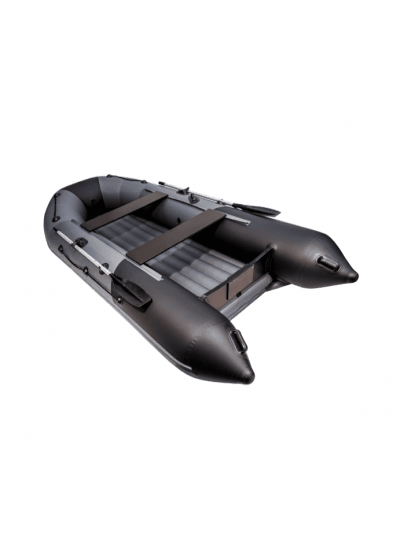 Лодка ПВХ Таймень NX 3600 НДНД PRO Графит/черный