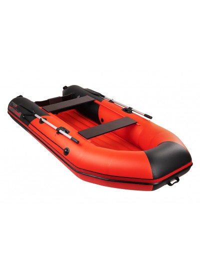 Лодка ПВХ Таймень NX 2900 НДНД "Комби" красно-черный
