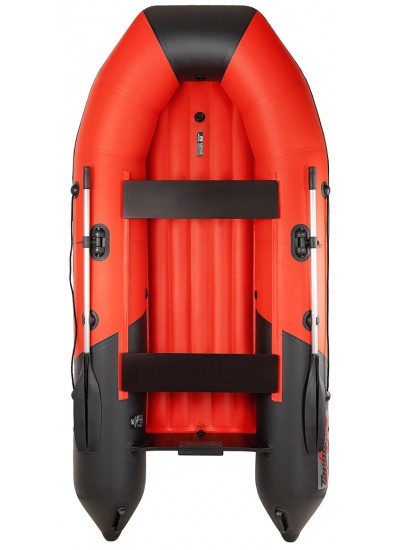 Лодка ПВХ Таймень NX 2900 НДНД "Комби" красно-черный